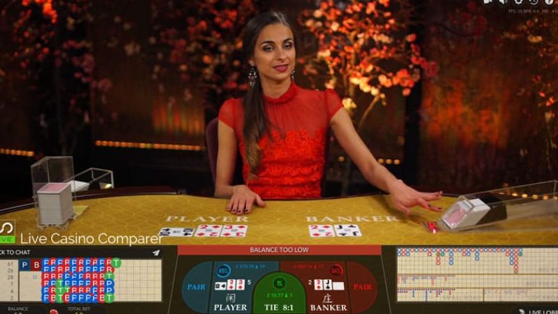 Baccarat Livestream trải nghiệm siêu thực