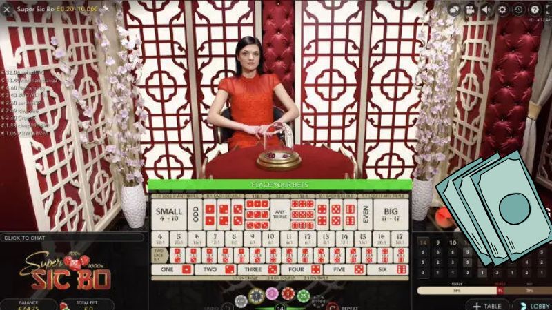 Tài xỉu trực tiếp 1 Tài xỉu Trực Tiếp cá cược cực vui với dealer nóng bỏng